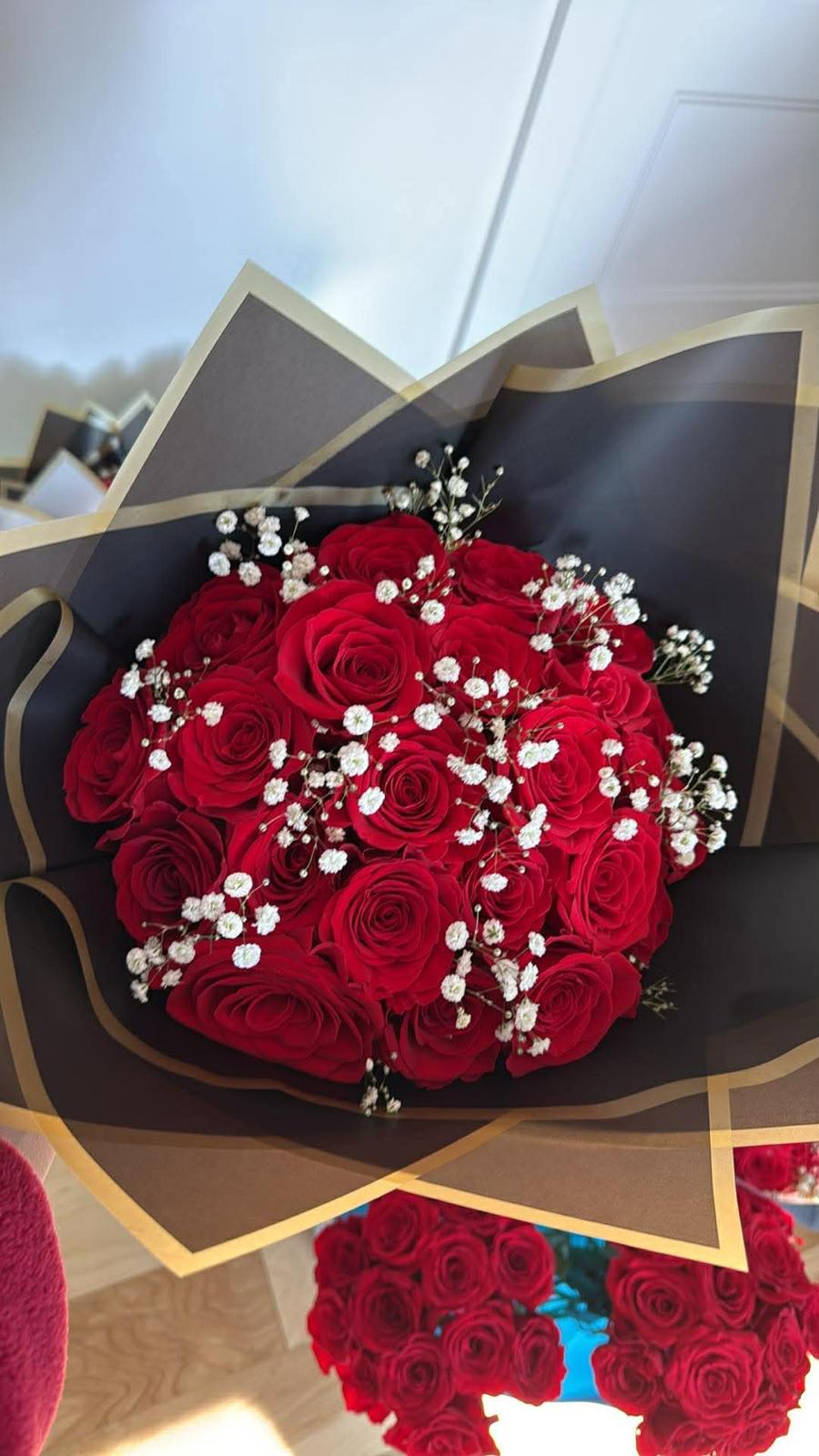 Bouquets de 25 roses