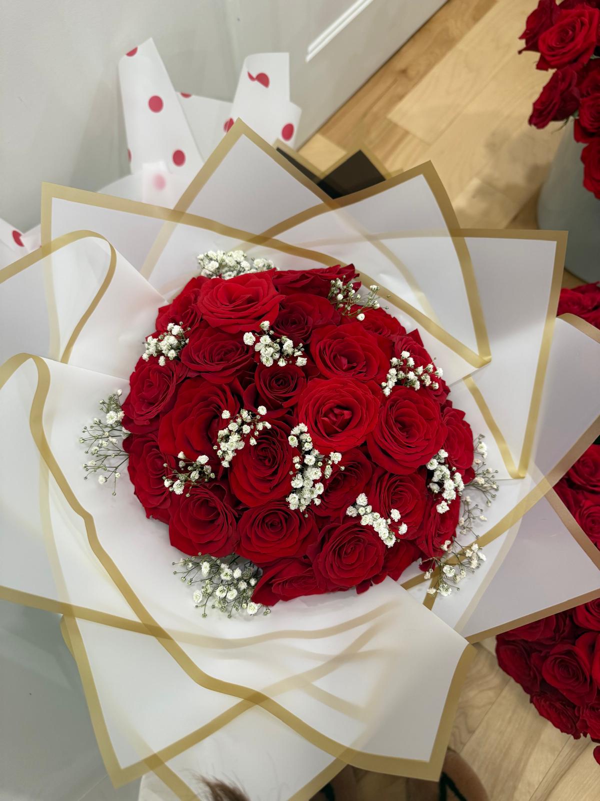 Bouquets de 25 roses