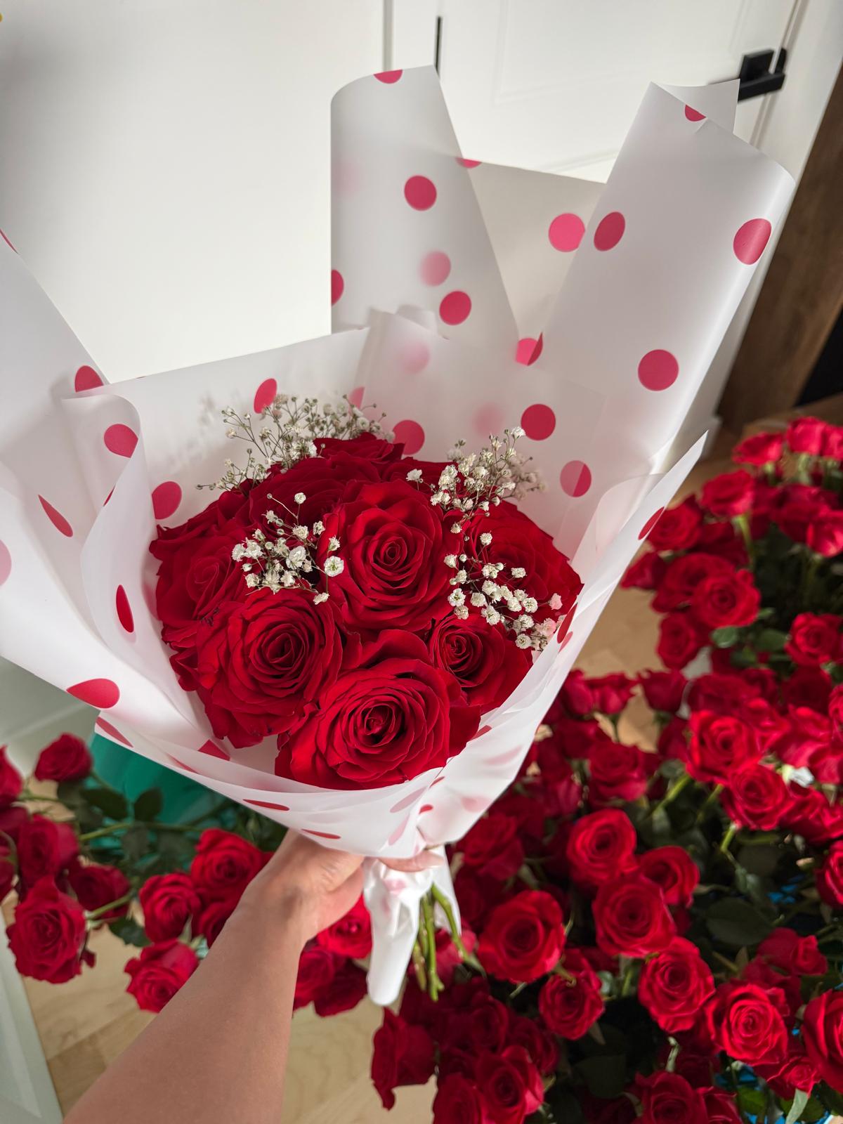 Bouquets de 25 roses